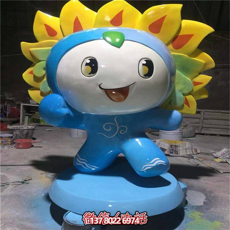 玻璃鋼卡通人物雕塑，點(diǎn)亮游樂場的歡樂