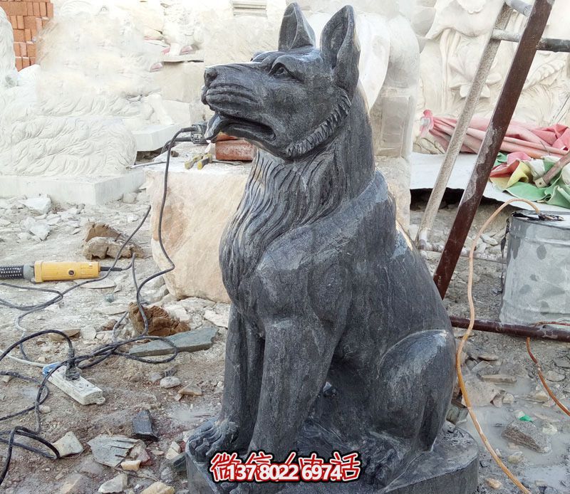 玻璃鋼仿真動(dòng)物雕塑，美化庭院景觀