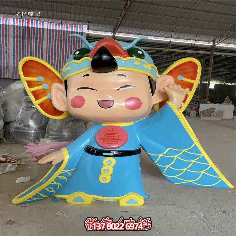 玻璃鋼彩繪卡通人物景觀雕塑-給你一個(gè)全新的商場和游樂園體驗(yàn)