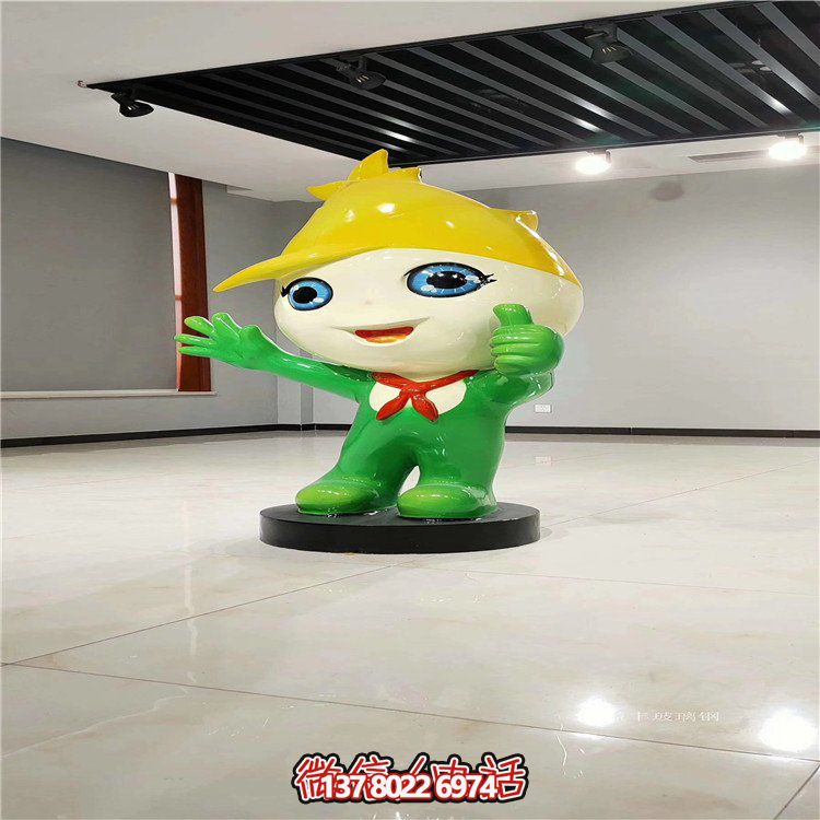 精致典雅的玻璃鋼雕塑公仔，營(yíng)造浪漫優(yōu)雅的商場(chǎng)戶外景觀