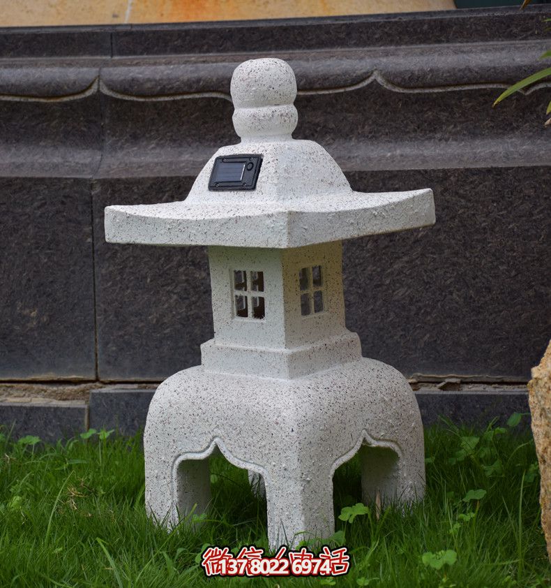 太陽能石燈,復(fù)古中式裝飾戶外景觀燈 太陽能石燈,復(fù)古中式裝飾戶外景觀燈