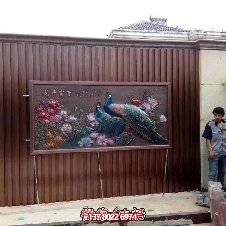 中式風(fēng)格裝飾壁畫(huà)，讓您的家園更加富貴