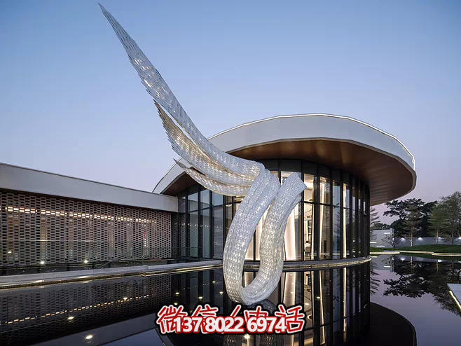 融合酒店抽象藝術(shù)的創(chuàng)意景觀雕塑