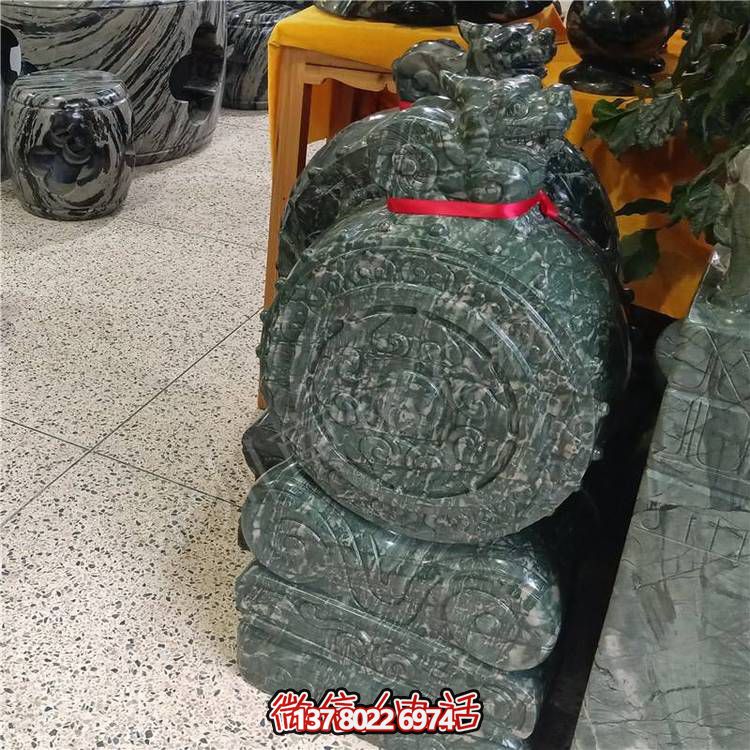 庭院門(mén)口仿古做舊門(mén)鼓石墩子擺件擺設(shè)抱鼓石雕塑