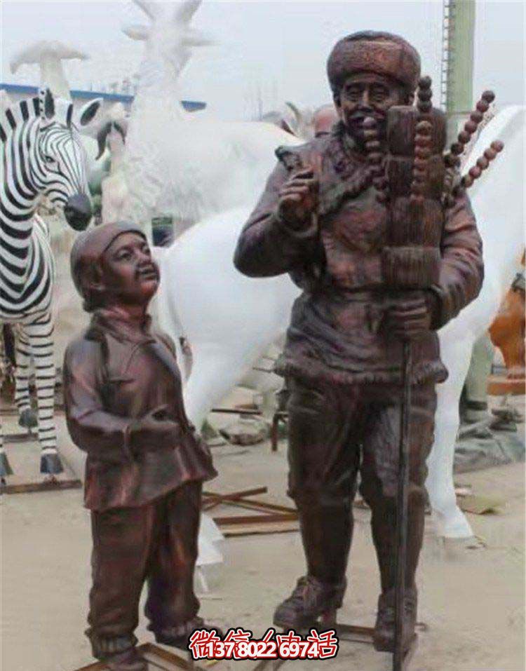 公園買糖葫蘆的小孩玻璃鋼小品雕塑 公園買糖葫蘆的小孩玻璃鋼小品雕塑