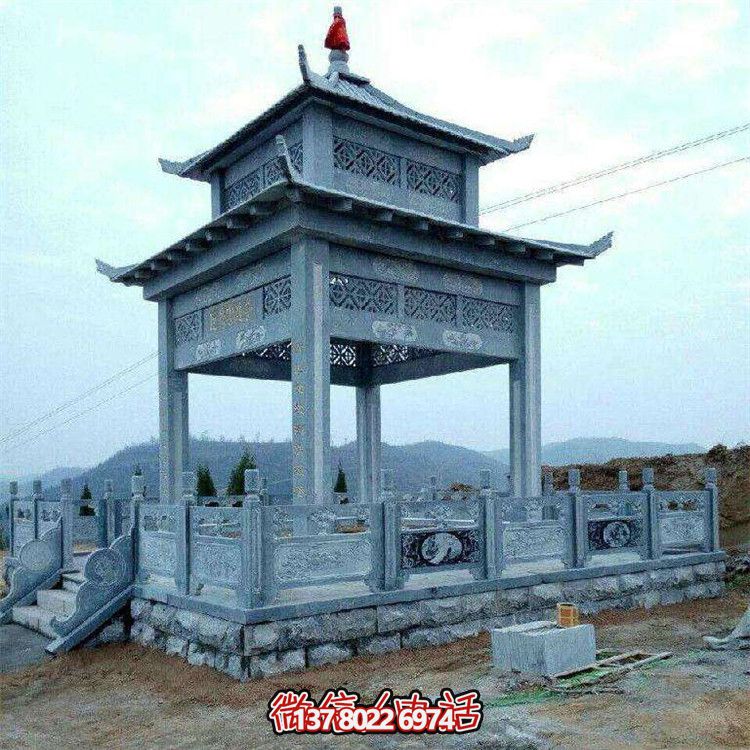 戶外園林?jǐn)[放休息青石鏤空浮雕四角涼亭 戶外園林?jǐn)[放休息青石鏤空浮雕四角涼亭