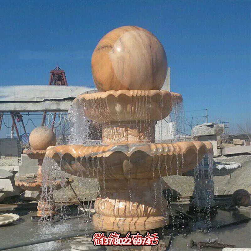 花園廣場流水風(fēng)水球景觀雕塑 花園廣場流水風(fēng)水球景觀雕塑