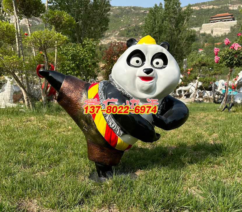 功夫熊貓阿寶：踢腿習武